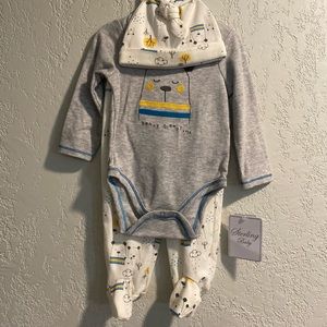 Baby Bear 3-Piece Outfit 9months